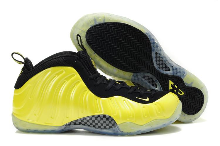 Fashion Air Foamposite One Yellow Black